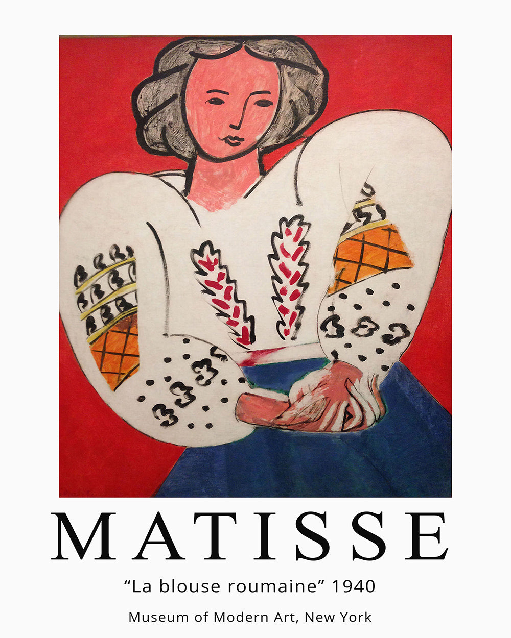 Henri Matisse - La Blouse Roumaine No1