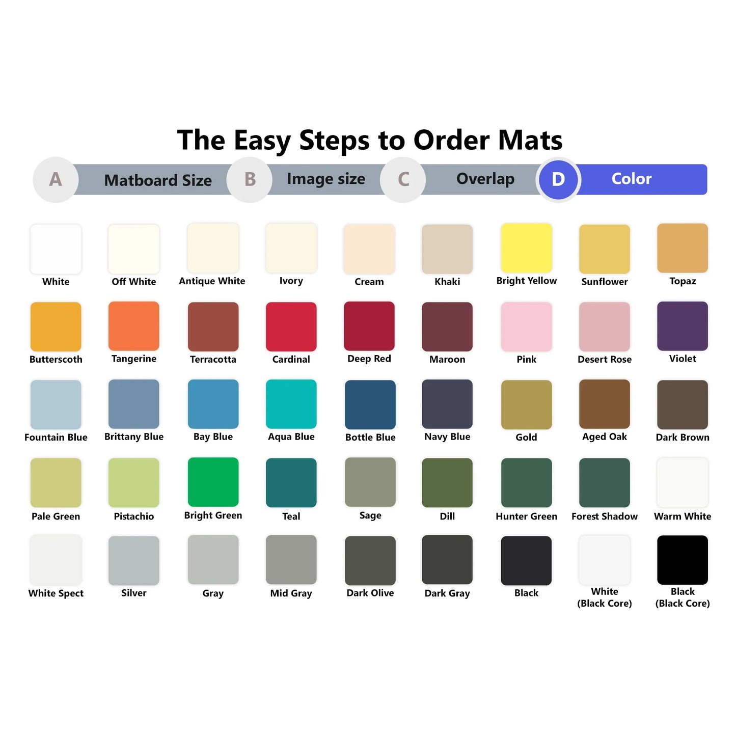 Matboard Pistachio