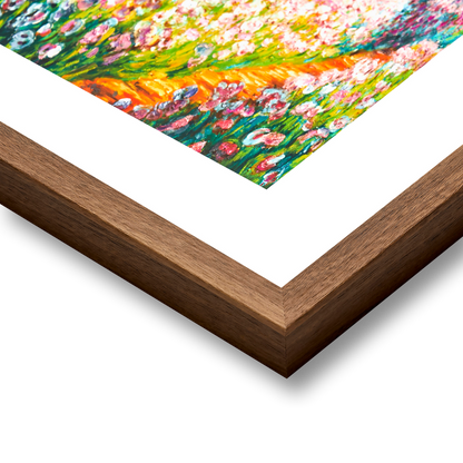 Premium Frame - Light Walnut