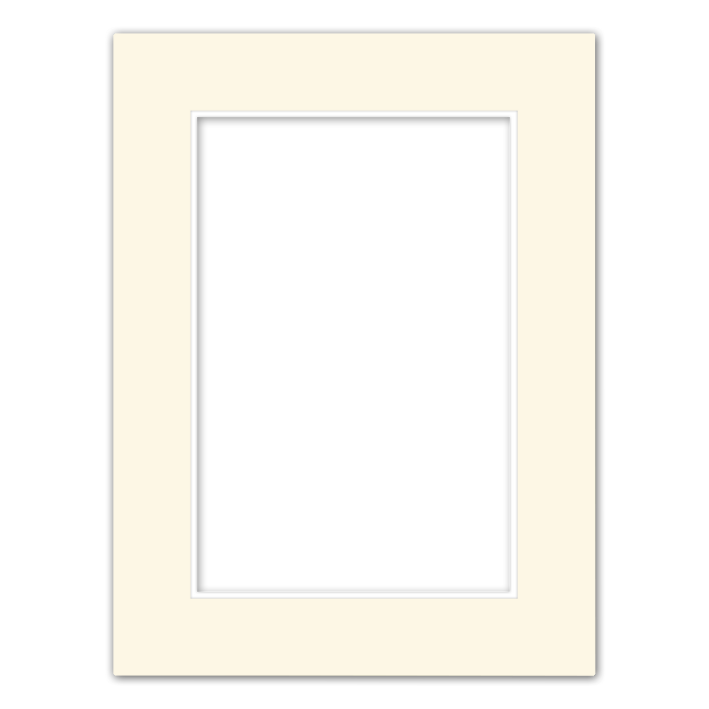 Matboard Antique White