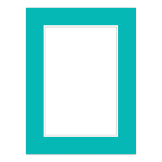 Matboard Aqua Blue