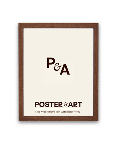 Premium Frame - Modern Walnut