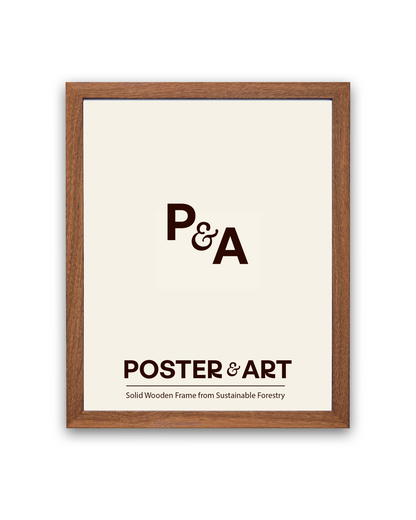 Premium Frame - Light Walnut