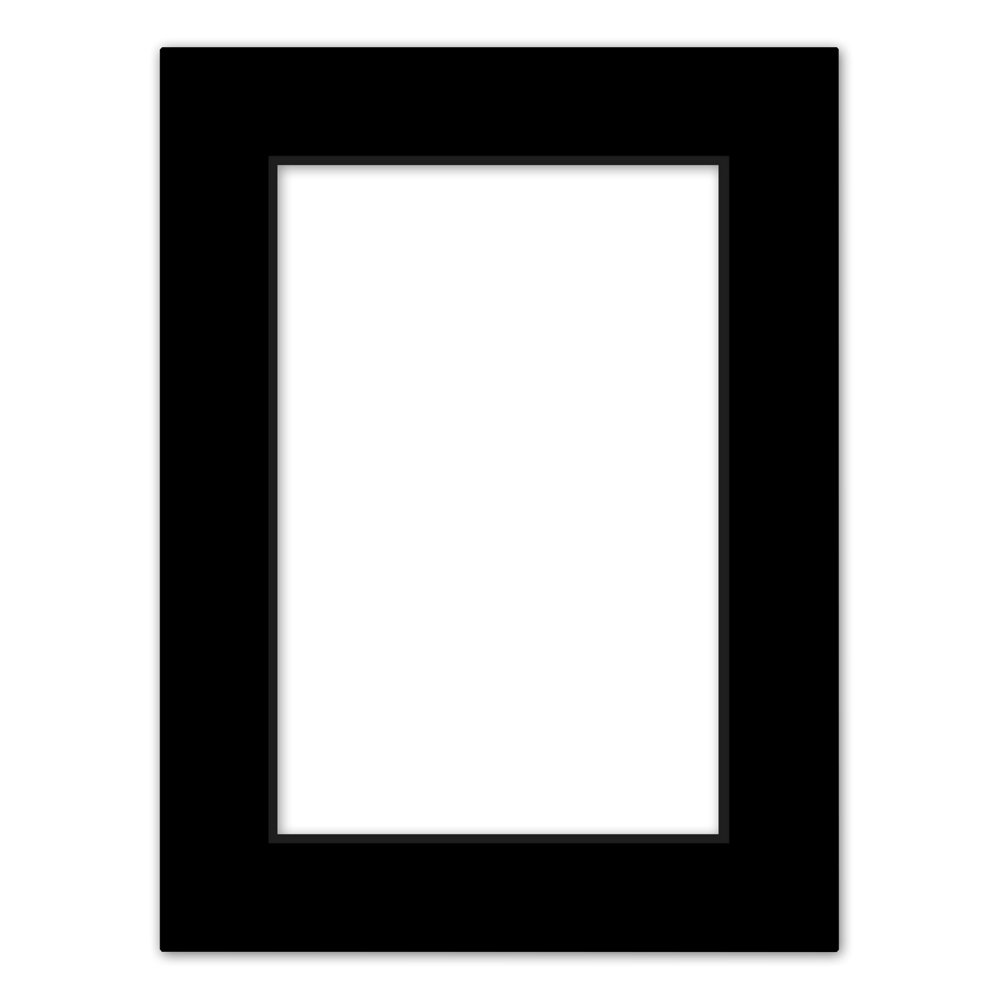 Matboard Black (Black Core)