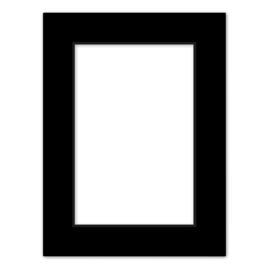 Matboard Black (Black Core)