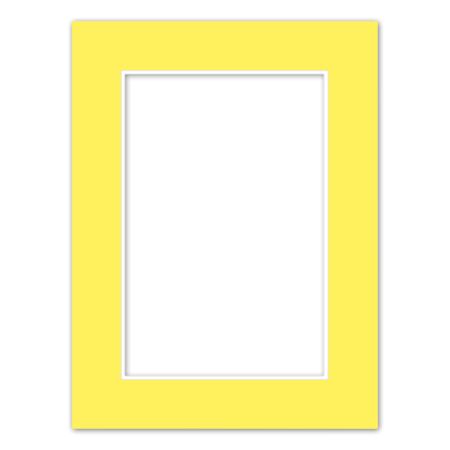 Matboard Bright Yellow