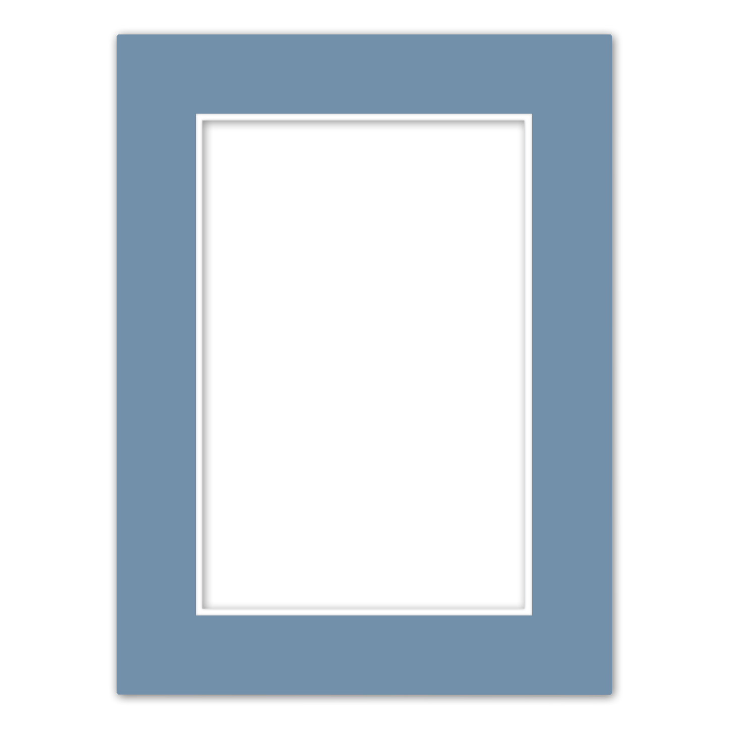 Matboard Brittany Blue