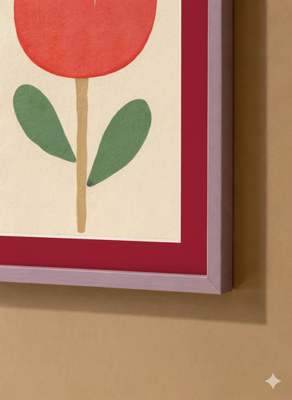 Matboard Deep Red