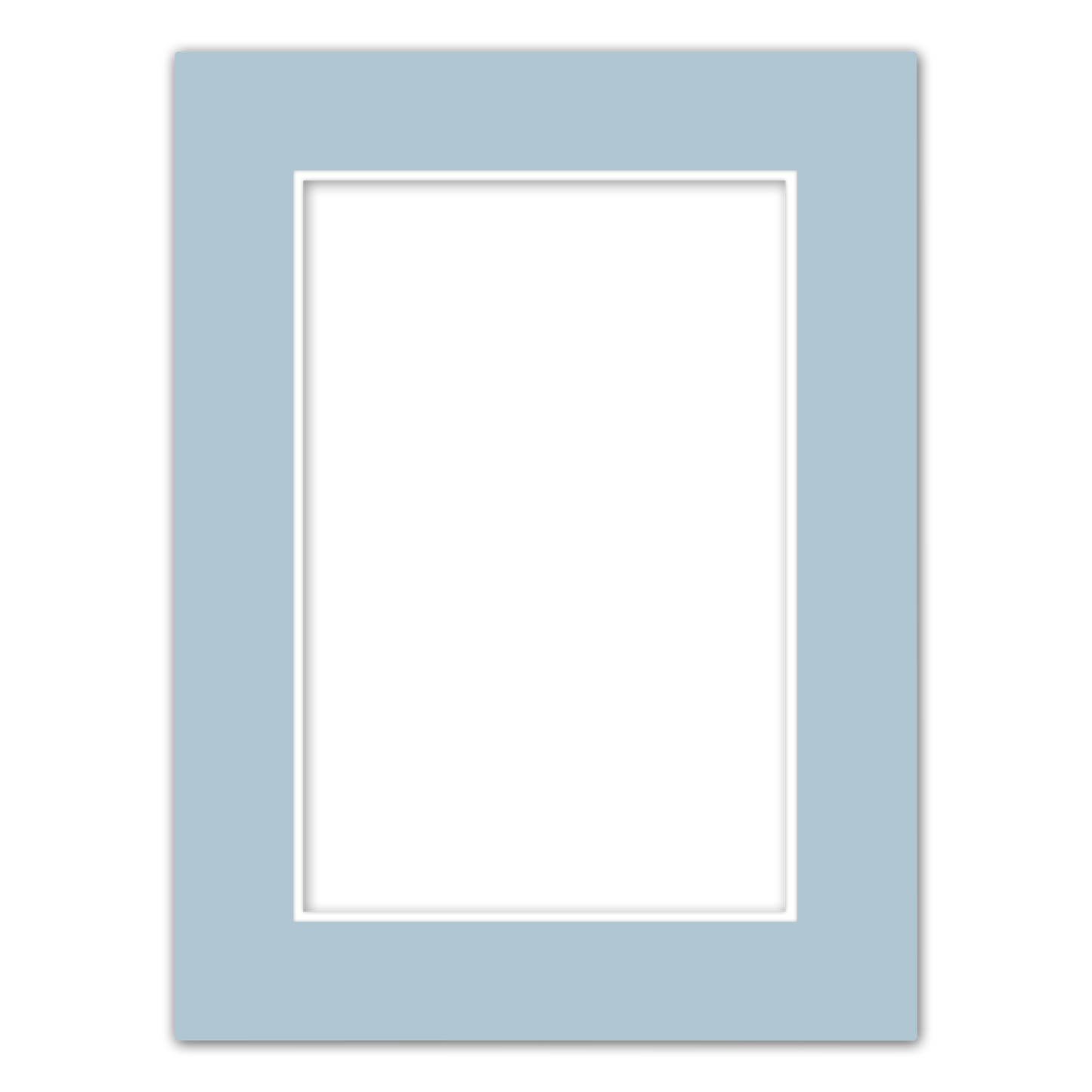 Matboard Fountain Blue