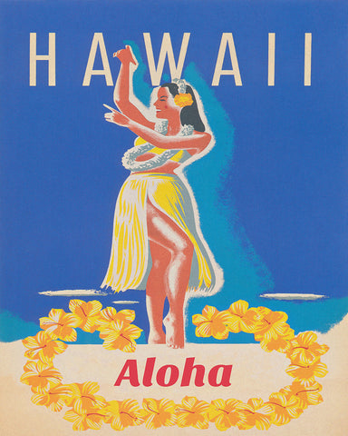Hawaii Hula Girl No1