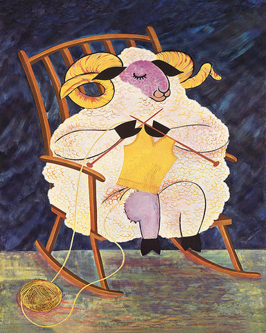 Sheep Knitting Sweater