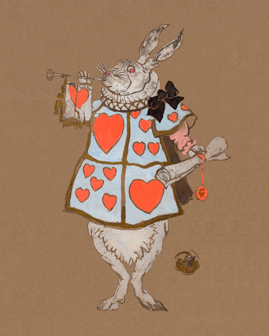 Alice Wonderland White Rabbit
