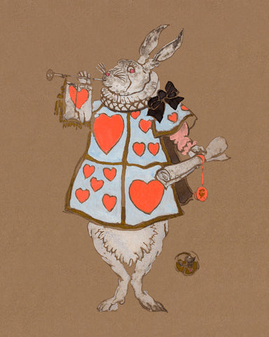 Alice Wonderland White Rabbit