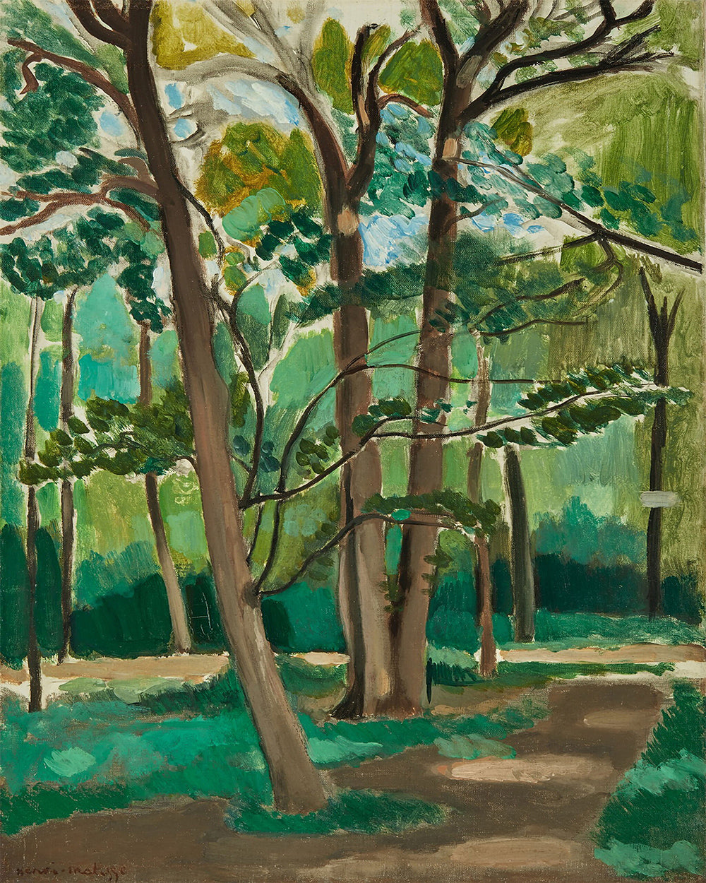 Henri Matisse - The Malabry Crossroads