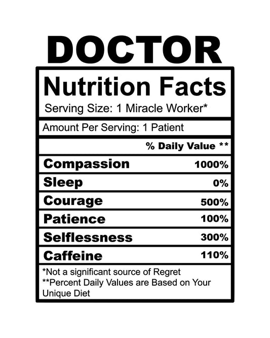 Doctor Nutrition Facts