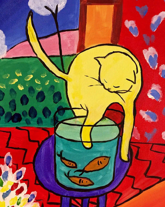 Henri Matisse - Cat With Red Fish No1