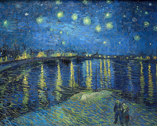 Van Gogh - Starry Night Over the Rhone No1