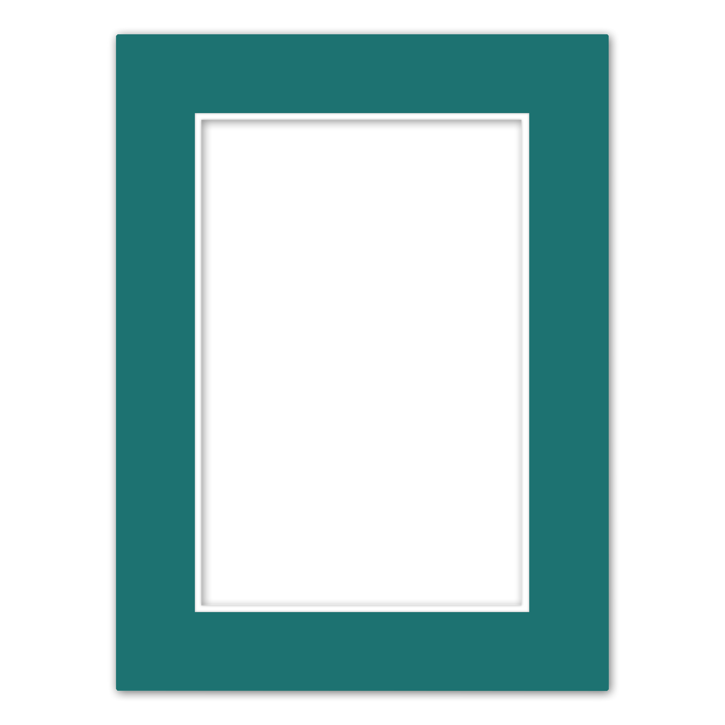 Matboard Teal