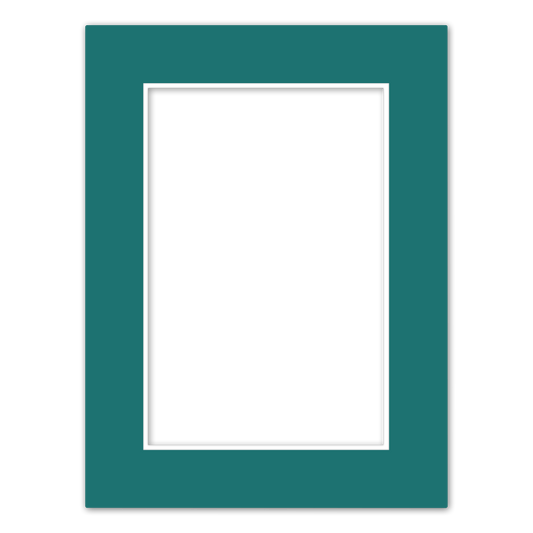 Matboard Teal